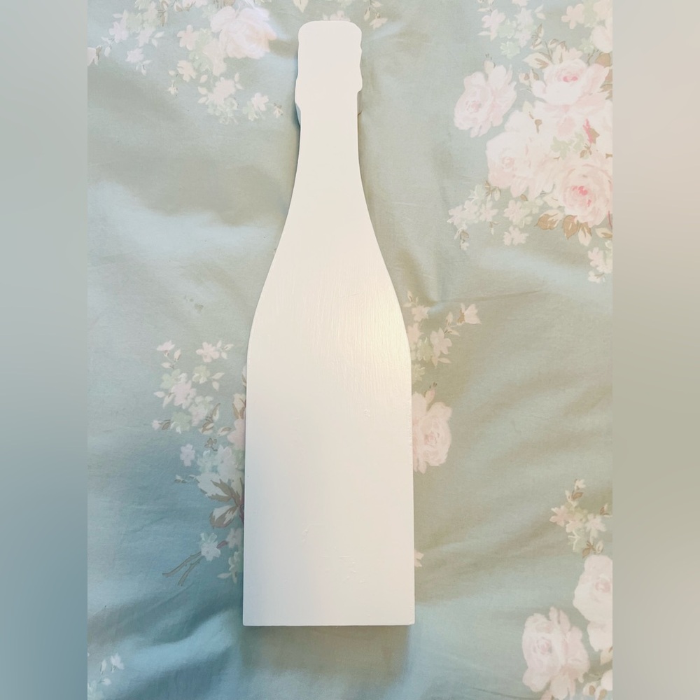 CHANEL Floral Champagne Decorative Bottle - Pink & Black - Picture 4 of 6